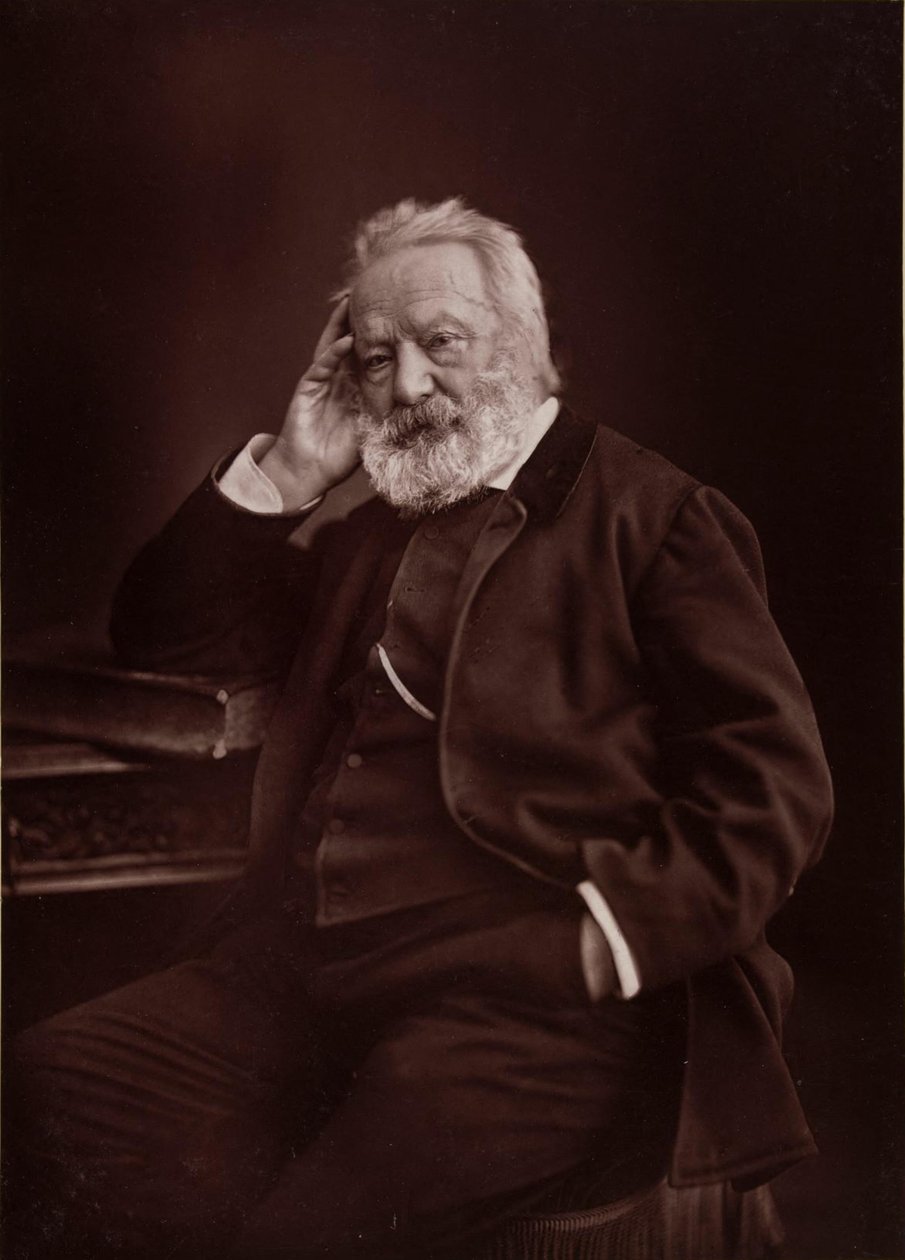 Portret Victora Hugo 1802-1885, 1878. autorstwa Gaspard Félix Nadar