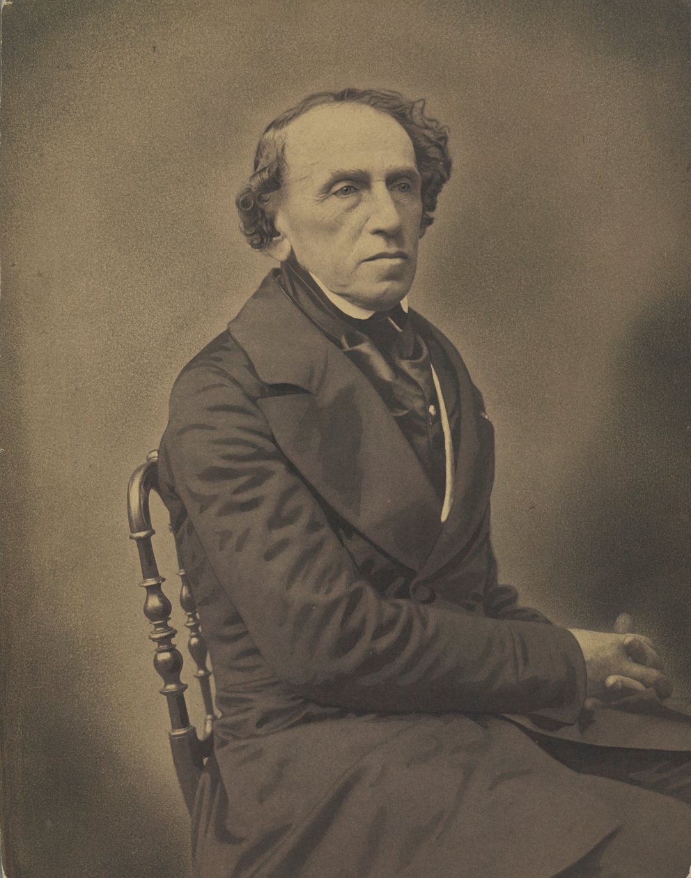 Portret kompozytora Giacomo Meyerbeera 1791-1864, 1853-1854. autorstwa Gaspard Félix Nadar