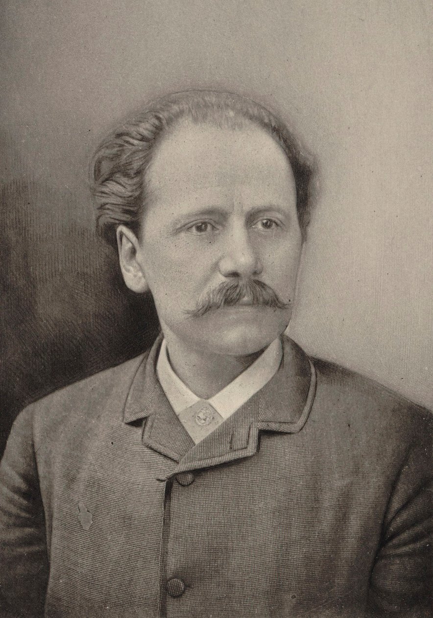 Portret kompozytora Julesa Masseneta 1842-1912, 1890. autorstwa Gaspard Félix Nadar