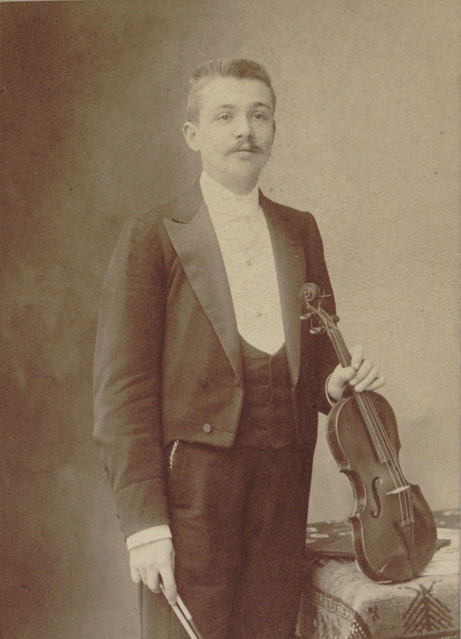 Portret skrzypka i kompozytora Henri Marteau 1874-1934. autorstwa Gaspard Félix Nadar