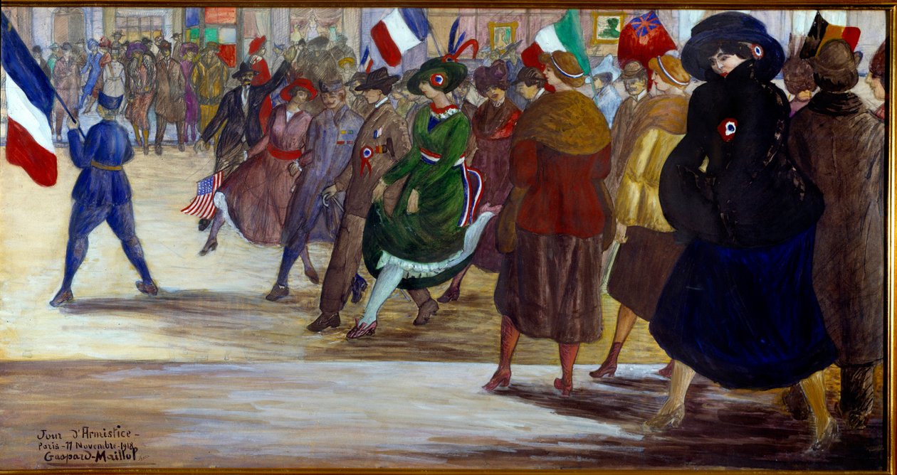 Dzień zawieszenia broni (11 listopada autorstwa Gaspard Maillol