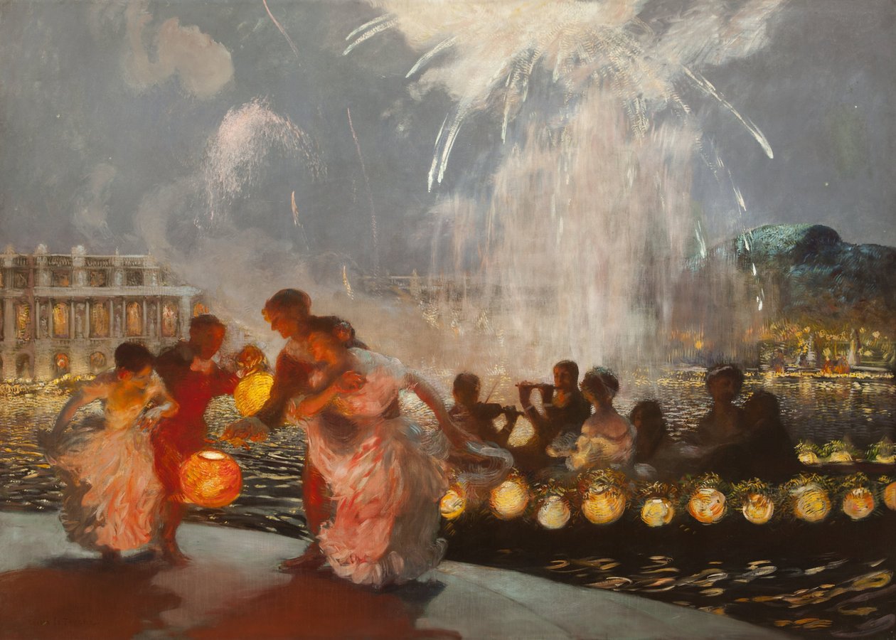 Radosny Festiwal autorstwa Gaston La Touche