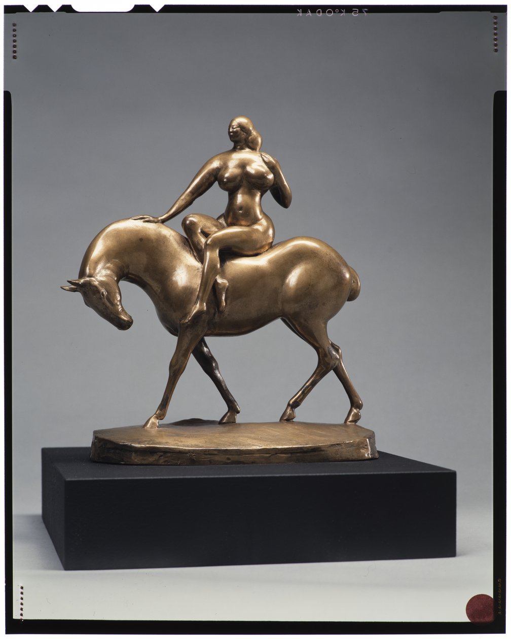 Equestriènne, 1918 (odlew 1931) (brąz) autorstwa Gaston Lachaise