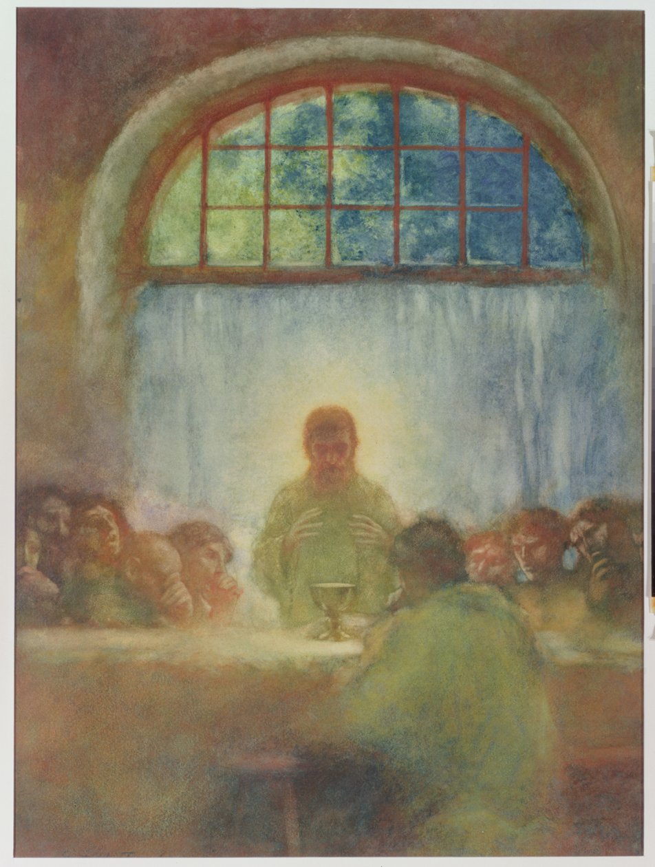Ostatnia Wieczerza, 1897 autorstwa Gaston de la Touche