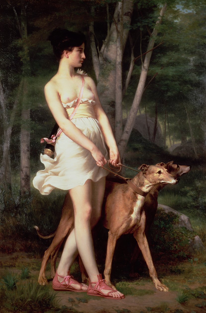 Diana Łowczyni autorstwa Gaston Casimir Saint Pierre