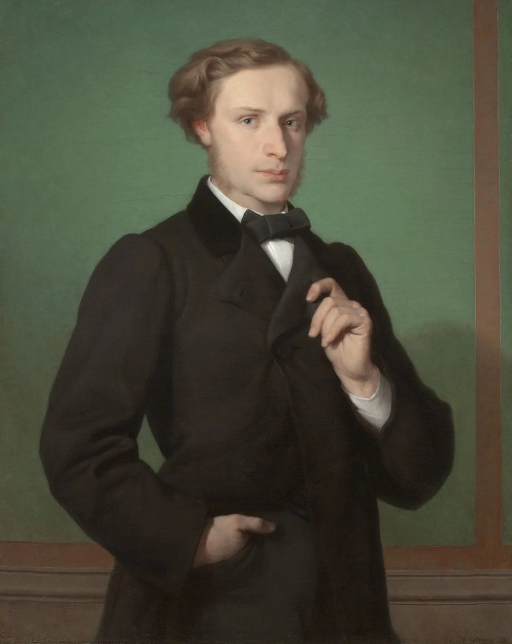 Portret Monsiera E.G*** autorstwa Gaston Casimir Saint Pierre