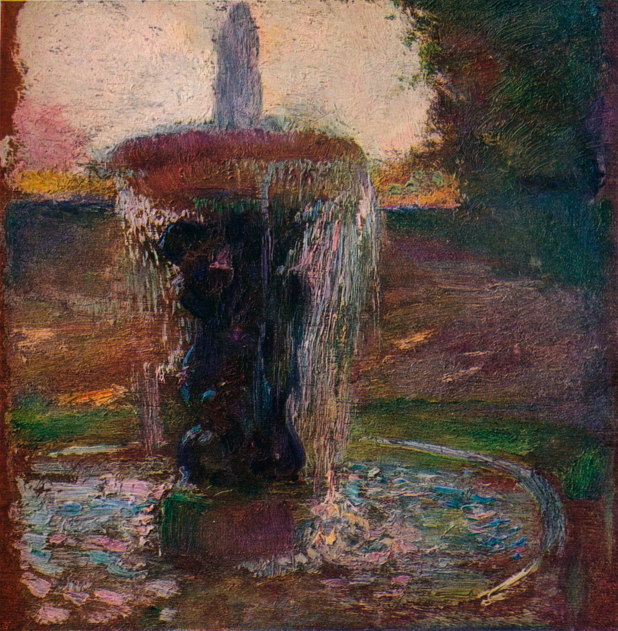 W Parku Św. Chmury, ok. 1905 r. autorstwa Gaston La Touche