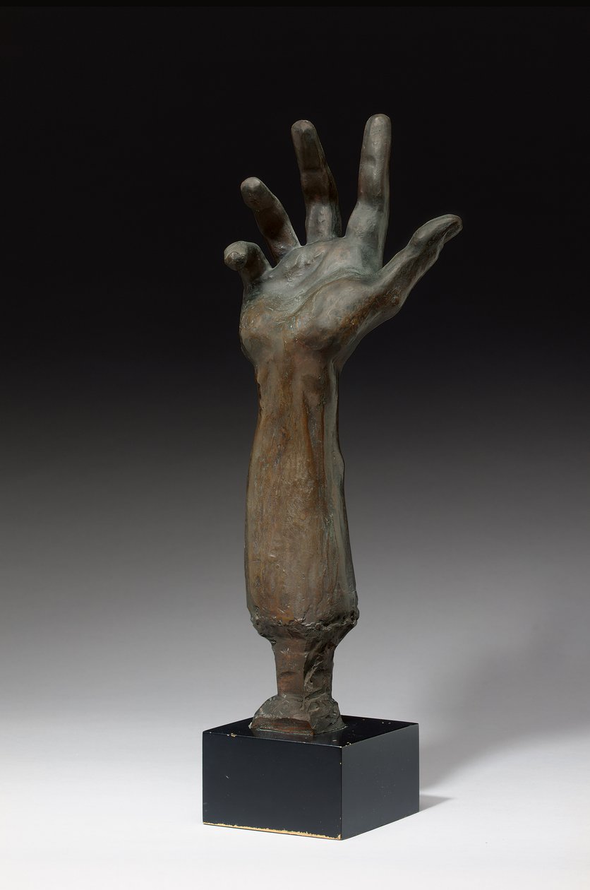 Ręka pianisty (Richard Buhlig) autorstwa Gaston Lachaise