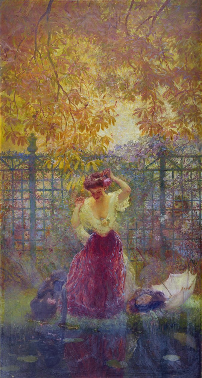 Pragnienie proszę (malowanie) autorstwa Gaston de la Touche