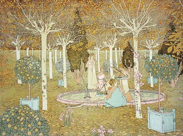 W parku autorstwa Gaston de Latenay