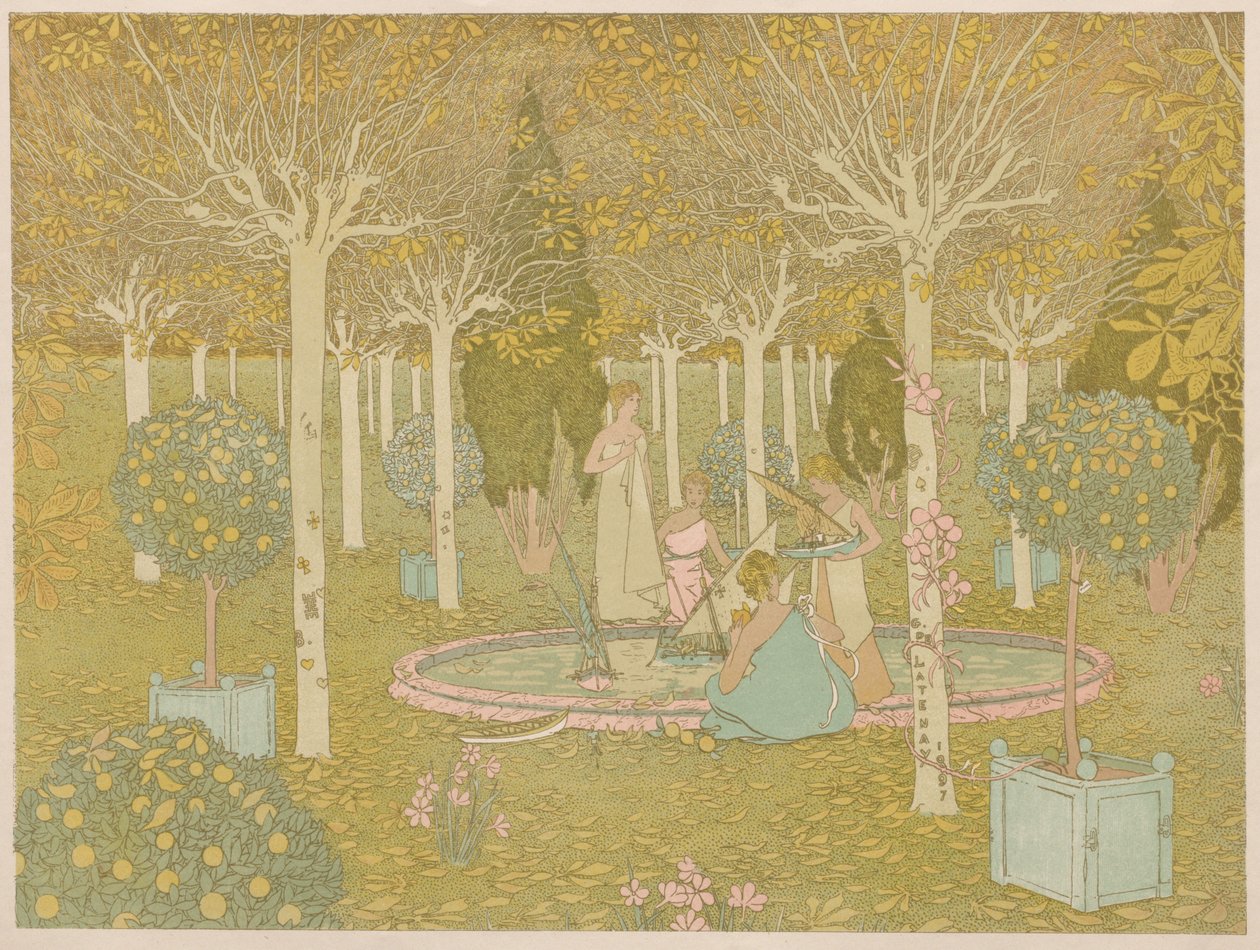 Park autorstwa Gaston de Latenay