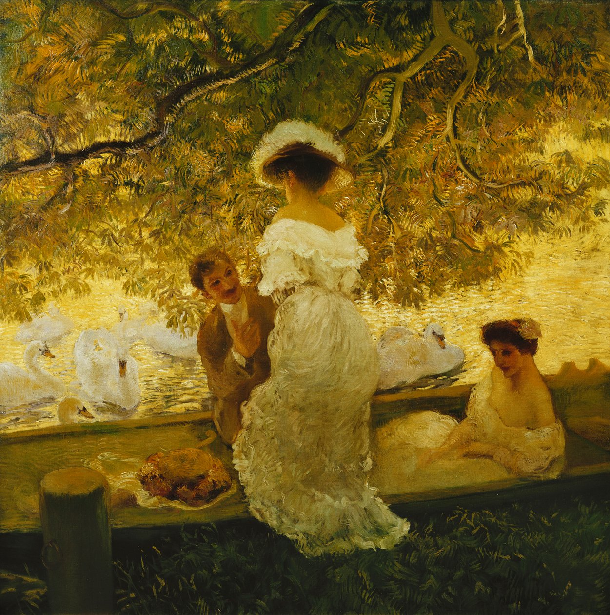 Rejs łodzią, autorstwa Gaston de Latouche