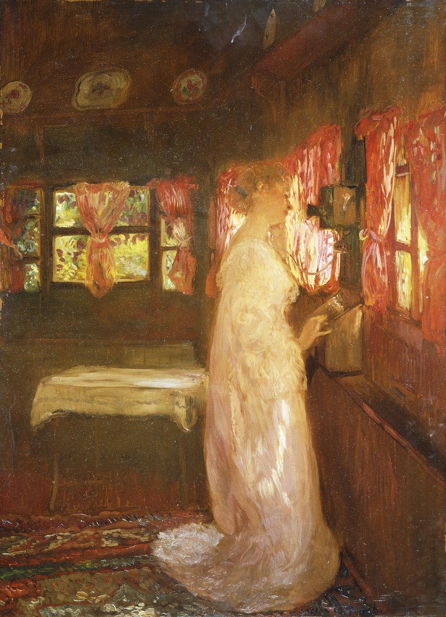 Rozmowa telefoniczna, autorstwa Gaston de Latouche