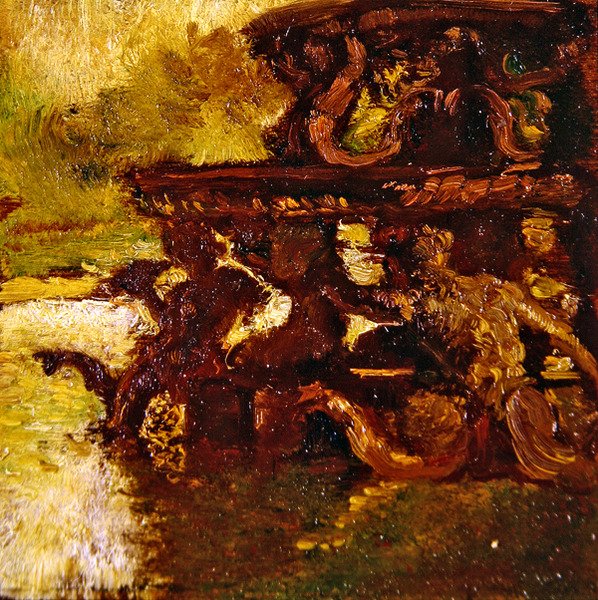 Scena ogrodowa autorstwa Gaston de la Touche