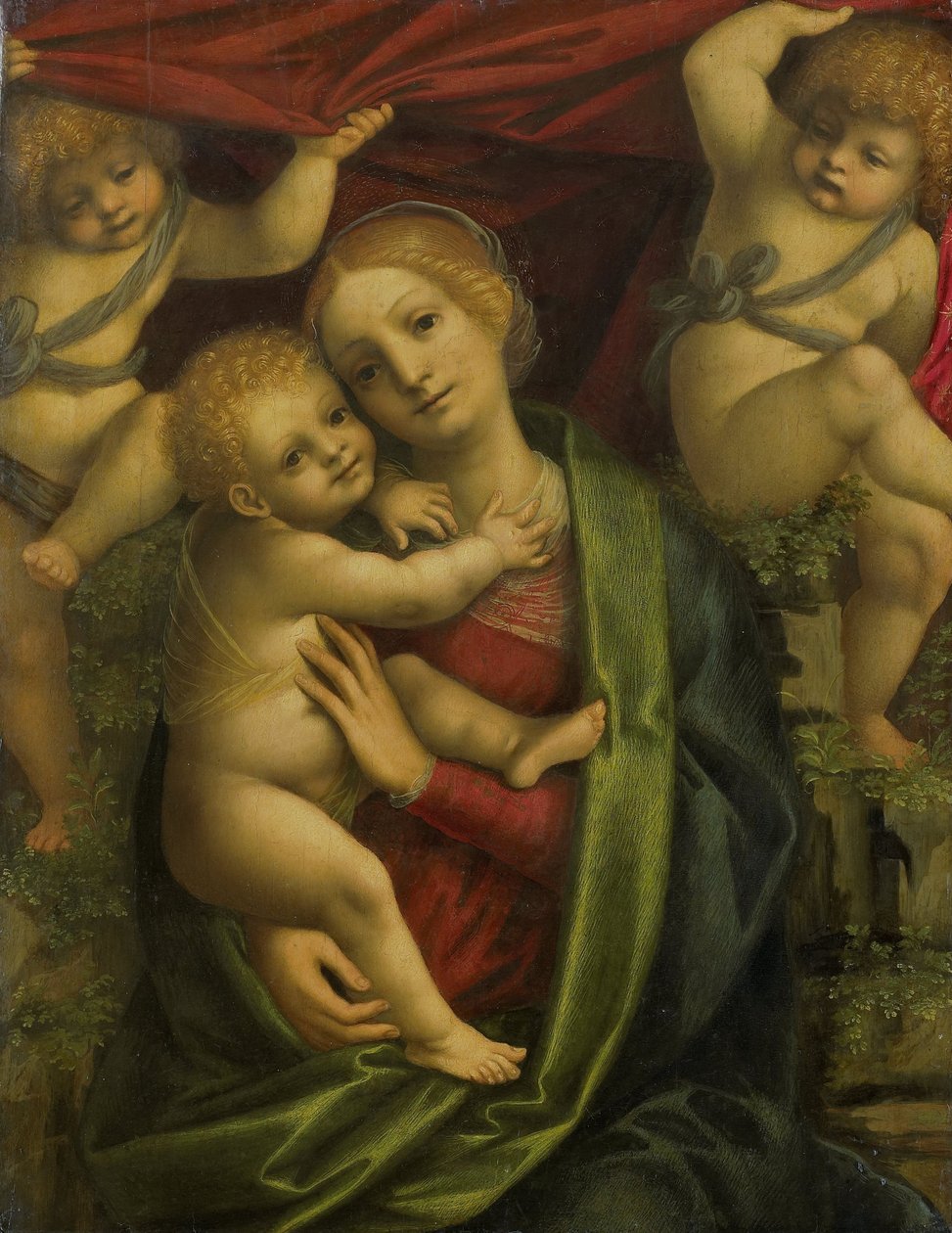 Madonna z Dzieciątkiem, 1525-35 autorstwa Gaudenzio Ferrari