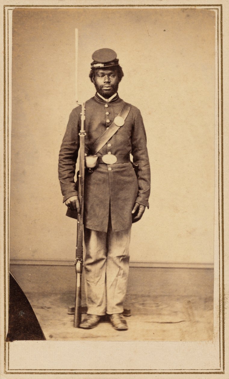 Christopher Anderson, Priv. Co. F. 108 U.S.C.T." 1865 (zdjęcie) autorstwa Gayford & Speidel