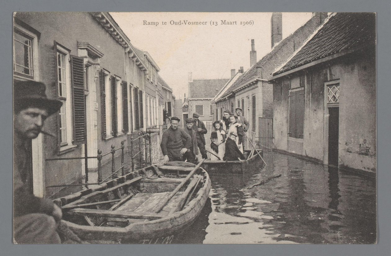 Katastrofa w Oud-Vossemeer 13 marca 1906 r. autorstwa Gebroeders van Straaten