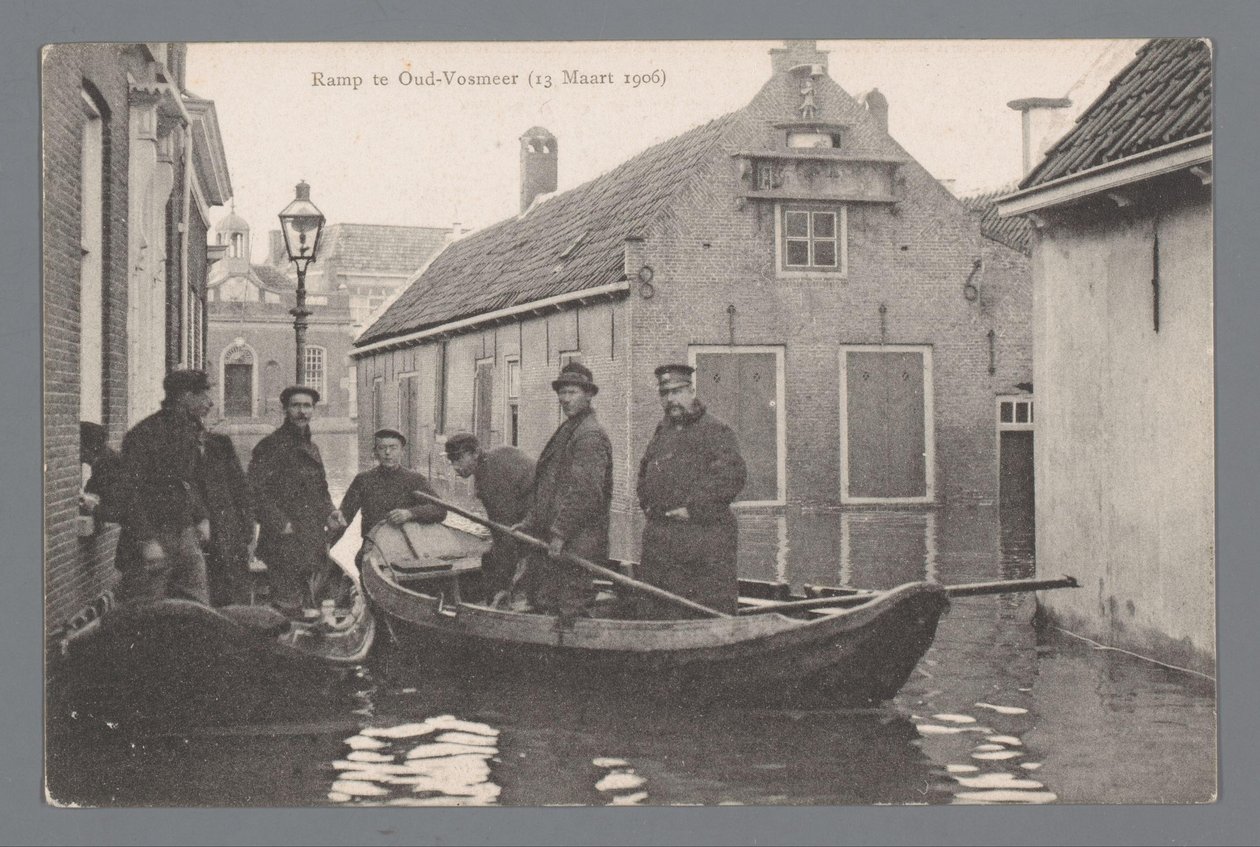 Katastrofa w Oud-Vossemeer 13 marca 1906 r. autorstwa Gebroeders van Straaten