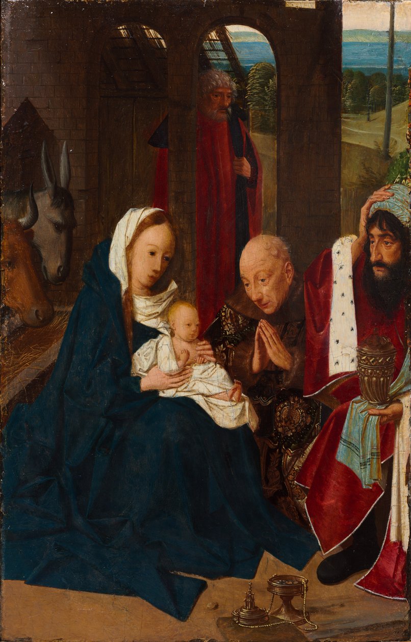 Pokłon Trzech Króli autorstwa Geertgen Tot sint Jans