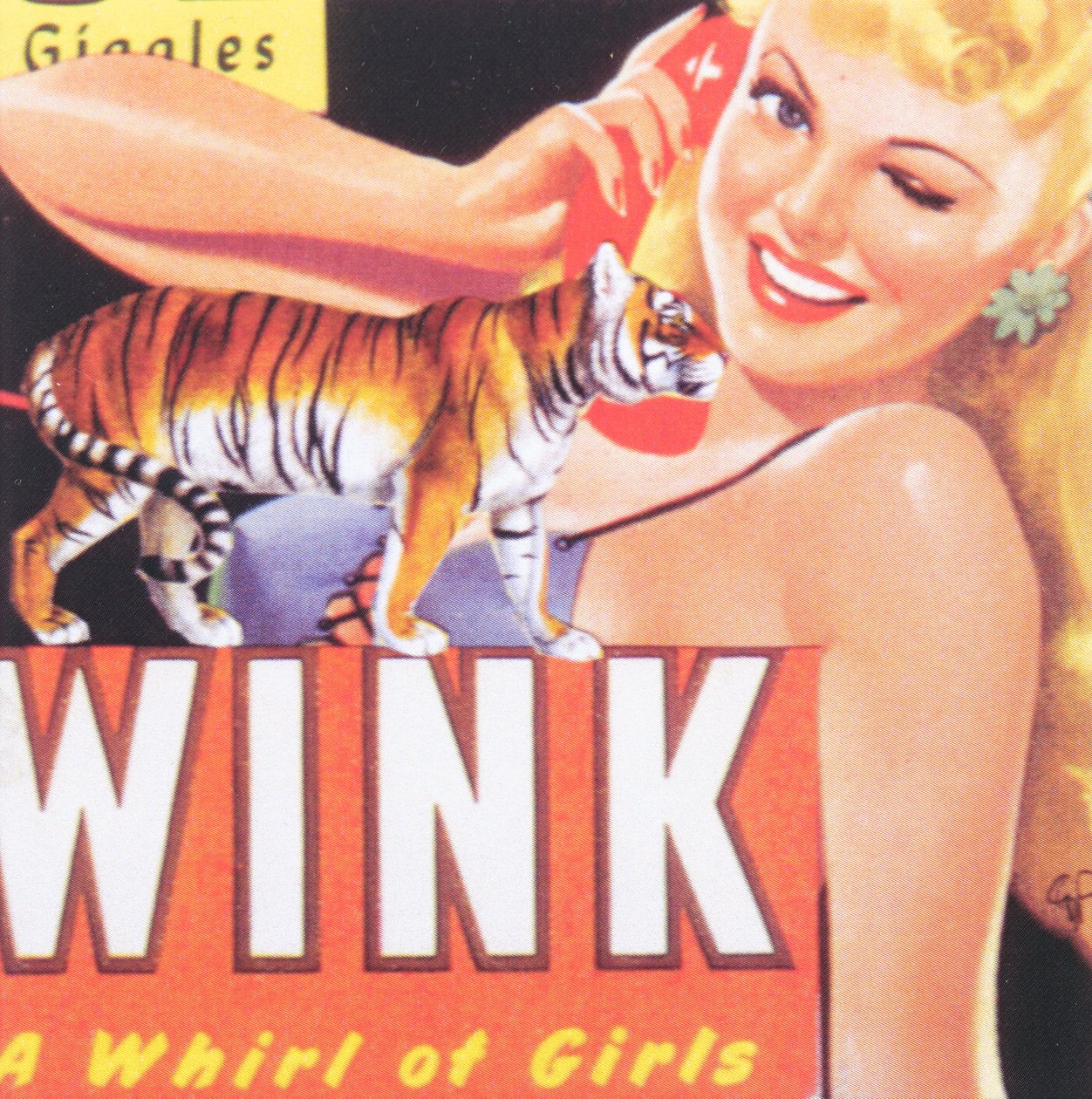 Wink (kolaż) autorstwa Genevieve French