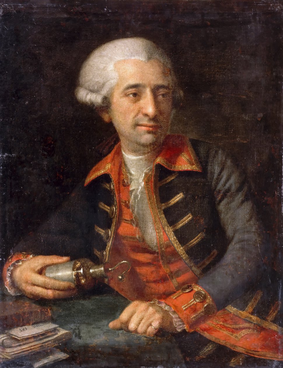 Portret Antoine-Laurenta Lavoisiera 1743-1794 autorstwa Geneviève Brossard de Beaulieu