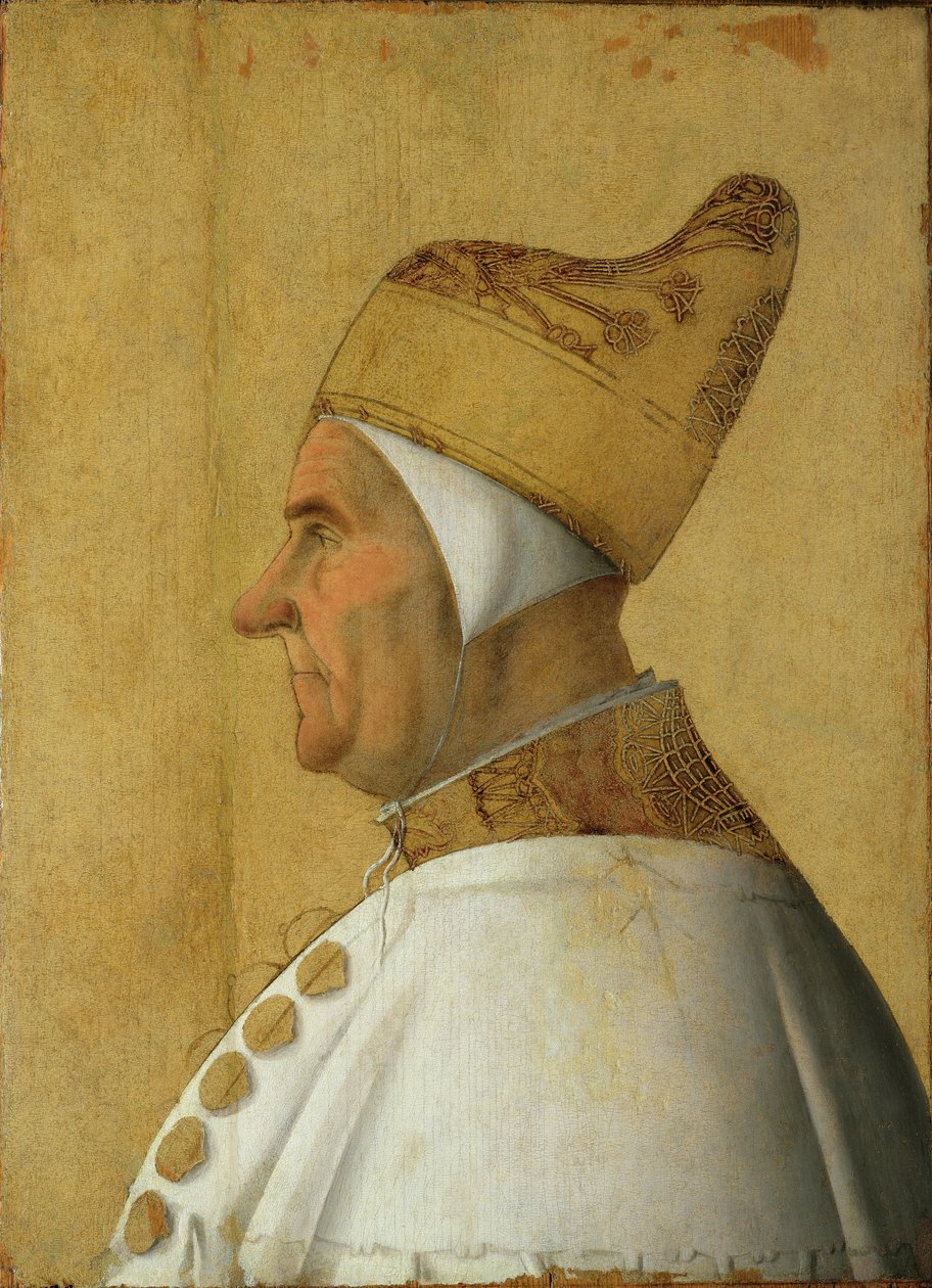 Giovanni Mocenigo (1408-85) Doża Wenecji (patrz także 60649) autorstwa Gentile Bellini
