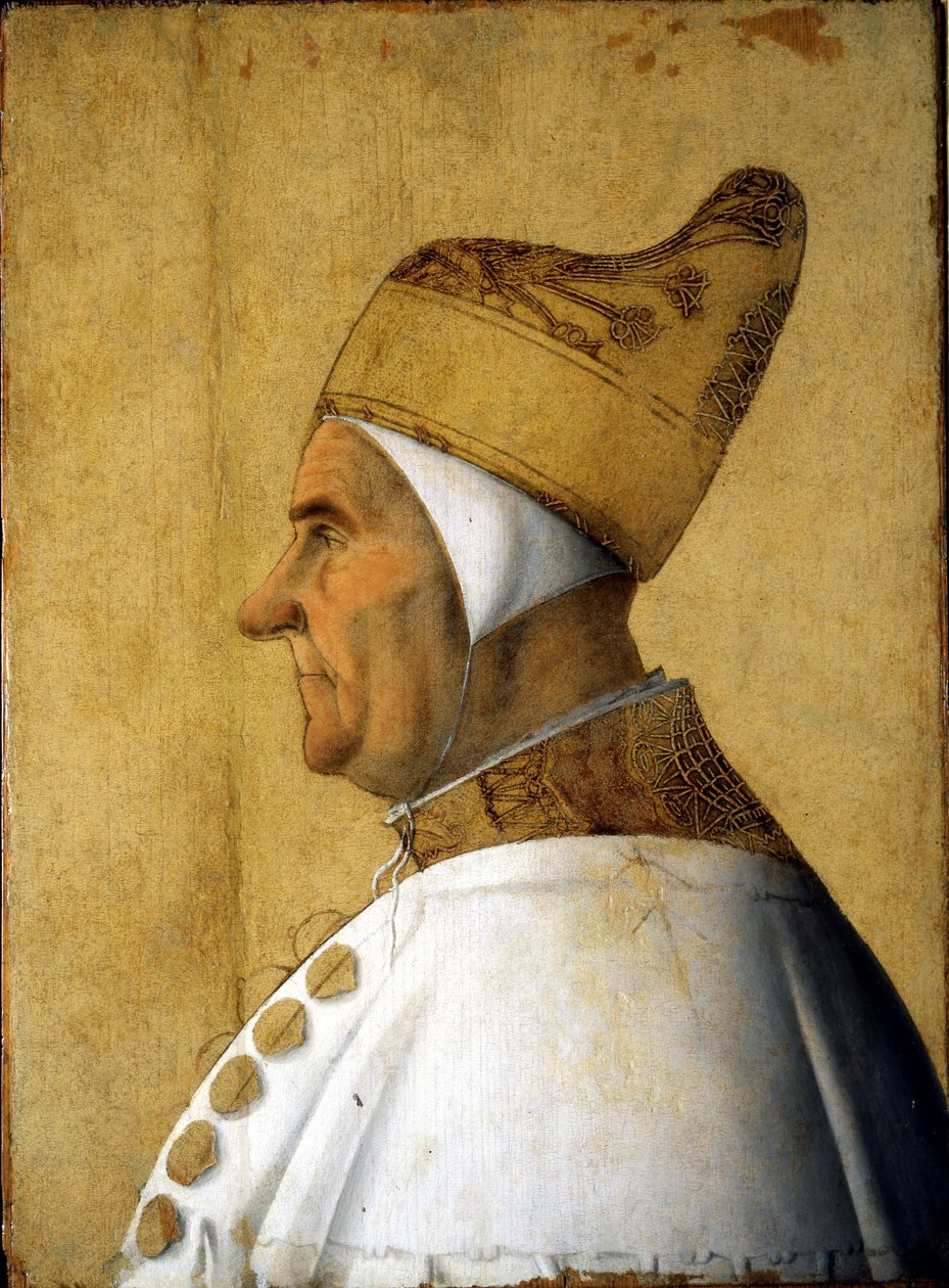 Portret doży Giovanniego Mocenigo autorstwa Gentile Bellini