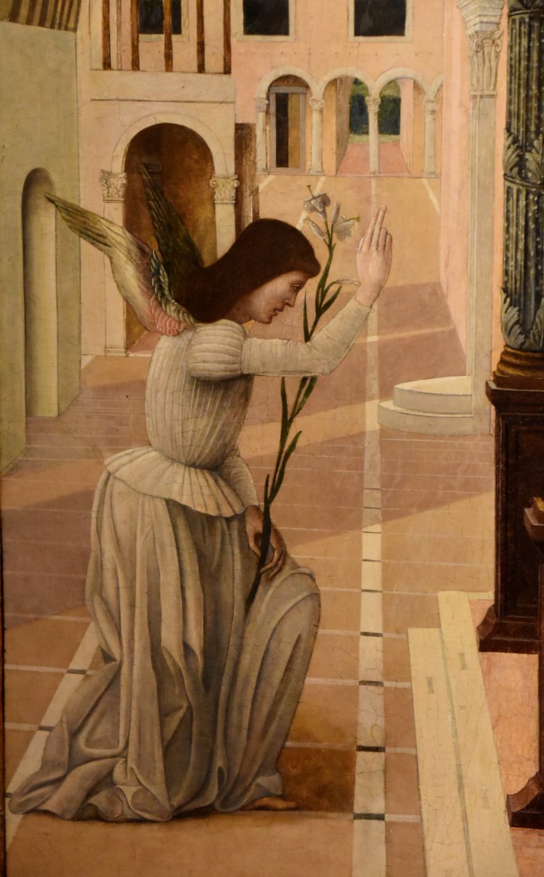 Zwiastowanie autorstwa Gentile Bellini