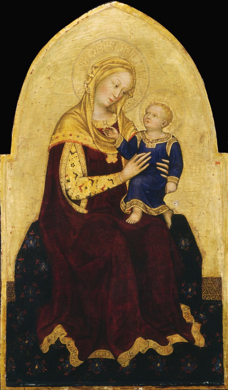 Madonna autorstwa Gentile da Fabriano