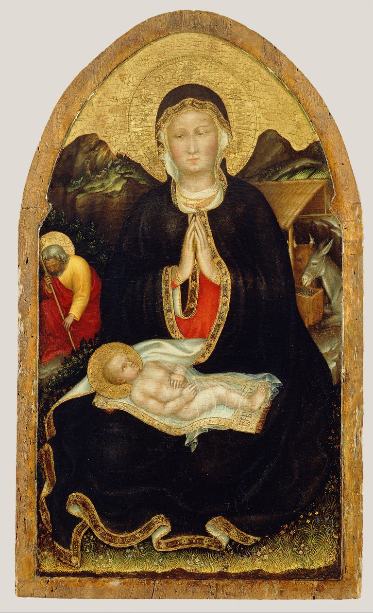 Narodziny autorstwa Gentile da Fabriano