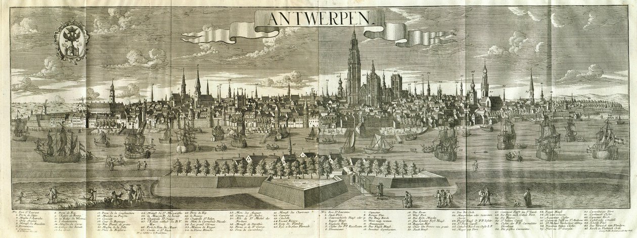 Antwerpia autorstwa Georg Balth; Vind Probst
