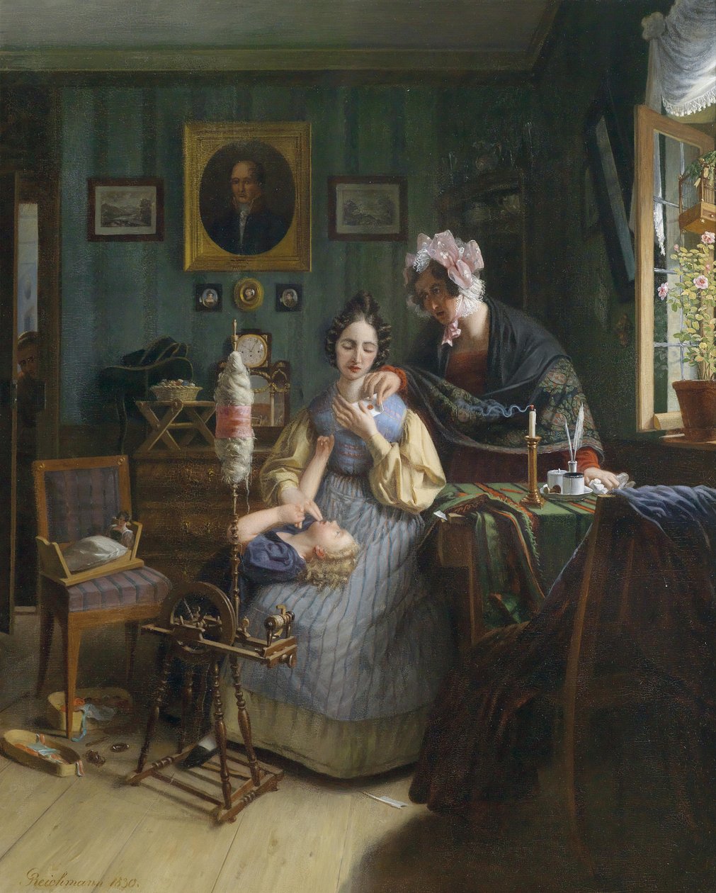 Podsłuchany spinner autorstwa Georg Friedrich Reichmann