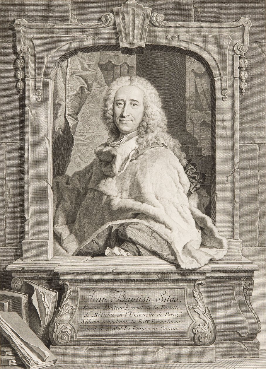 Jean Baptiste Silva autorstwa Georg Friedrich Schmidt