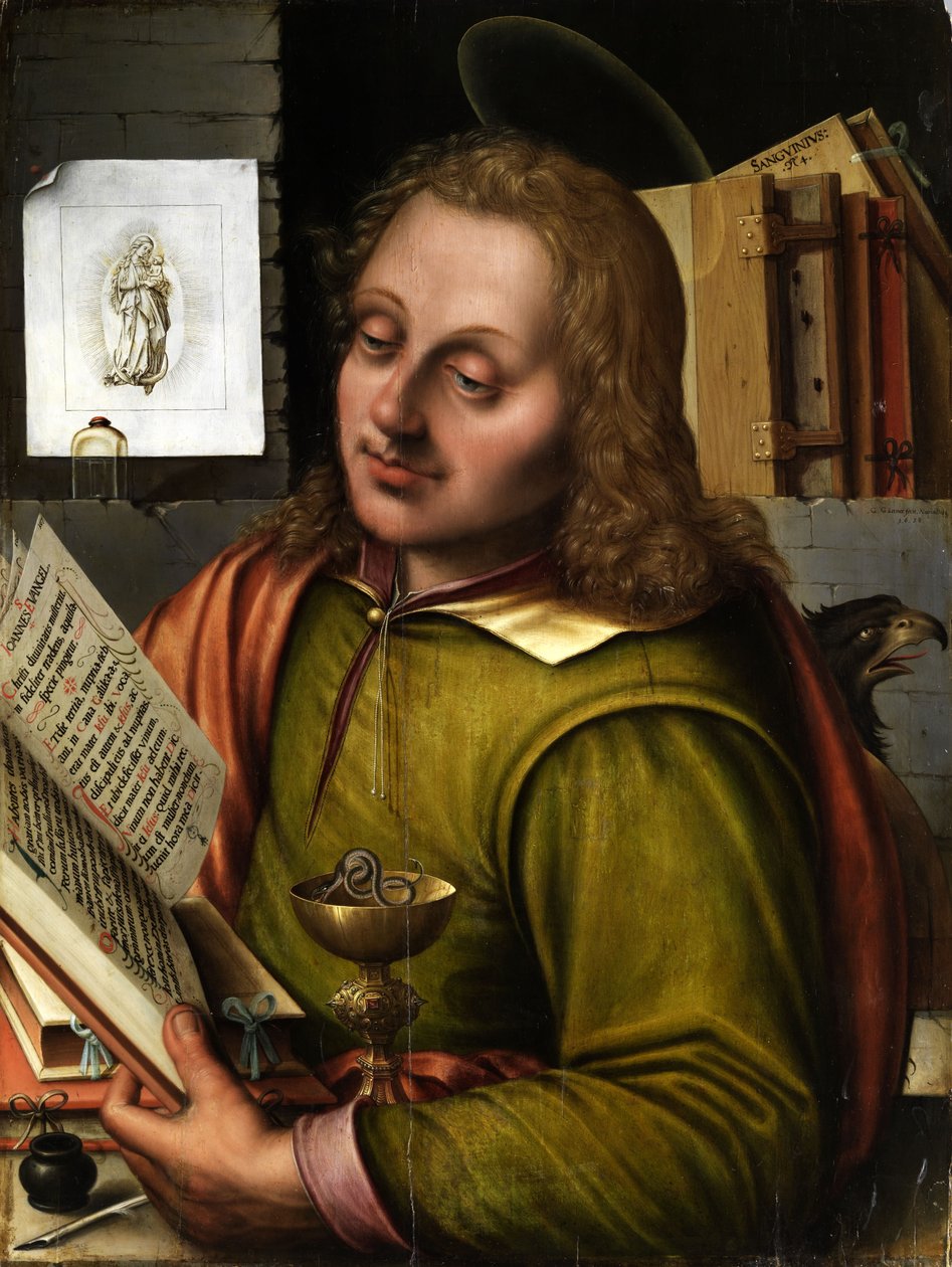 Święty Jan autorstwa Georg Gärtner der Jüngere