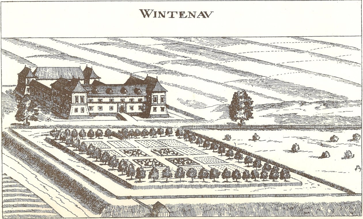 Topografia Księstwa Styrii - 479 Windenau bei Marburg autorstwa Georg Matthaus Vischer