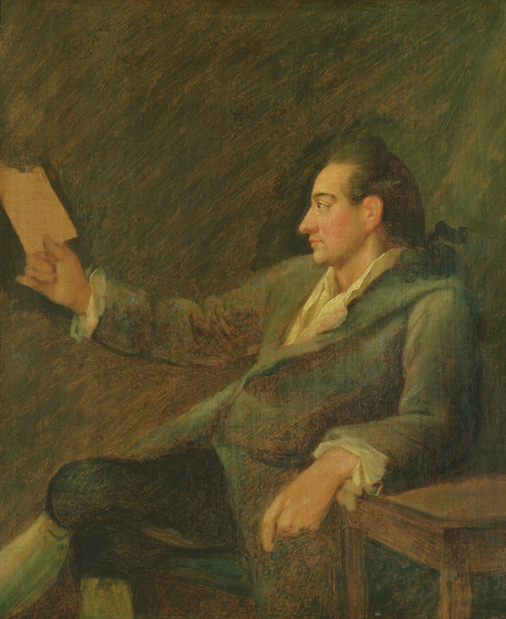 Johann Wolfgang von Goethe, 1775 autorstwa Georg Melchior Kraus