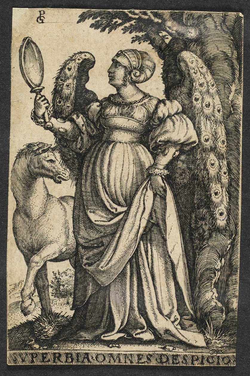 Duma [z serii Siedem grzechów głównych] autorstwa Georg Pencz
