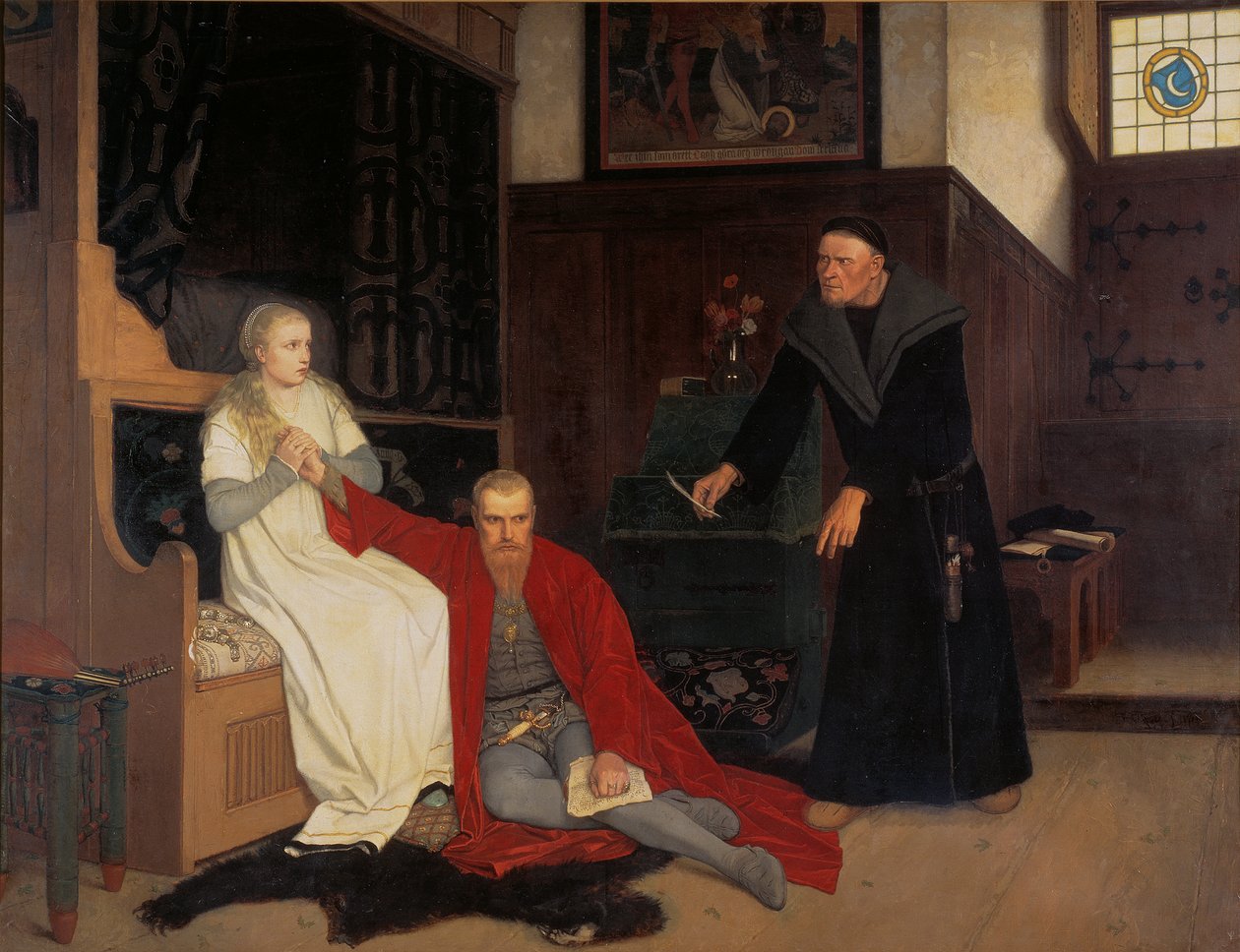 Król Szwecji Eryk XIV (1533-77) 1871 autorstwa Georg Rosen