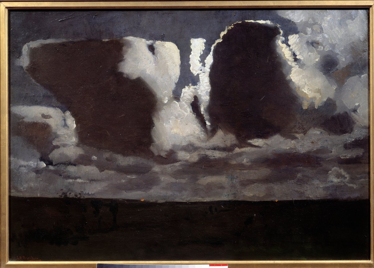 Światło księżyca. Obraz George Hendrick (Hendrik) Breitner (1857-1923) ec.hol autorstwa Georg Hendrik Breitner
