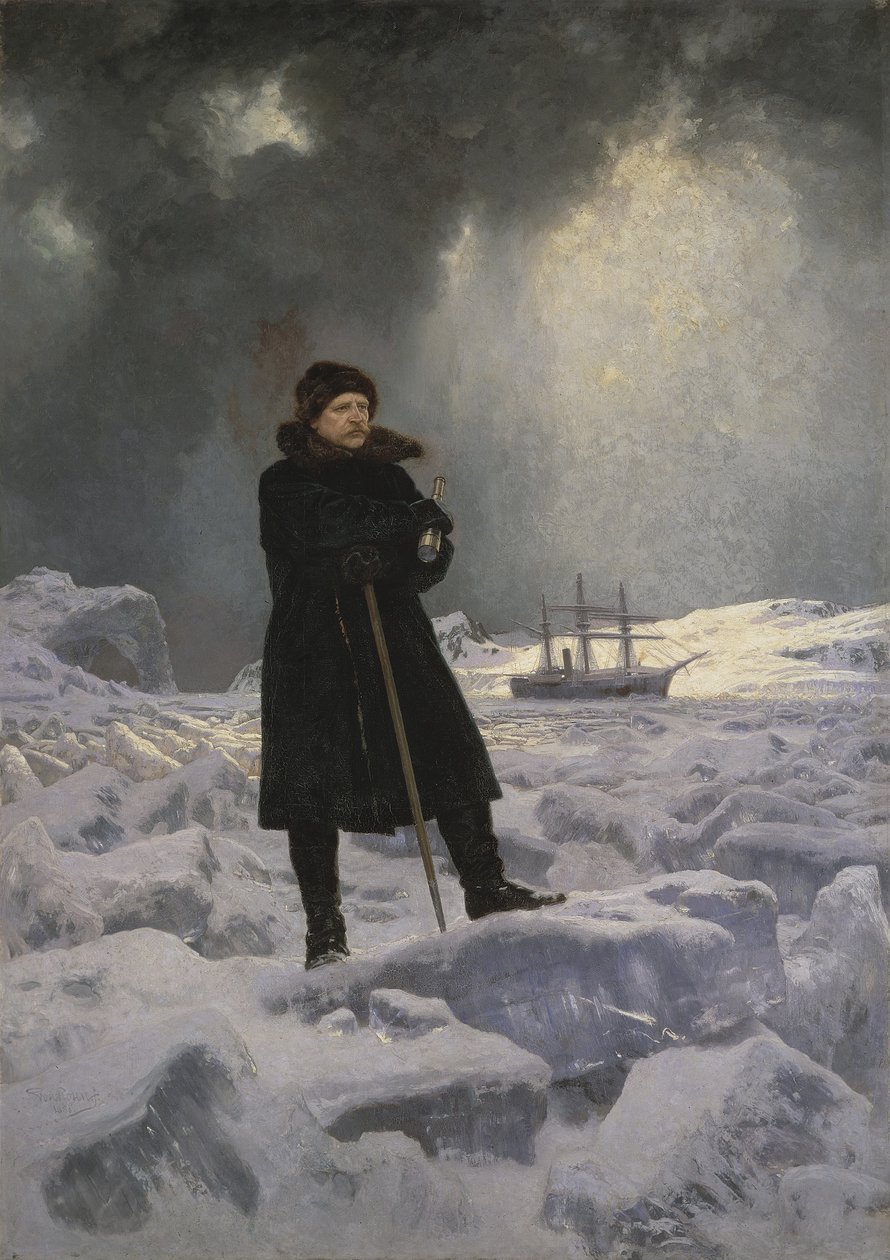 Odkrywca A. E. Nordenskiold, 1886 autorstwa Georg Rosen