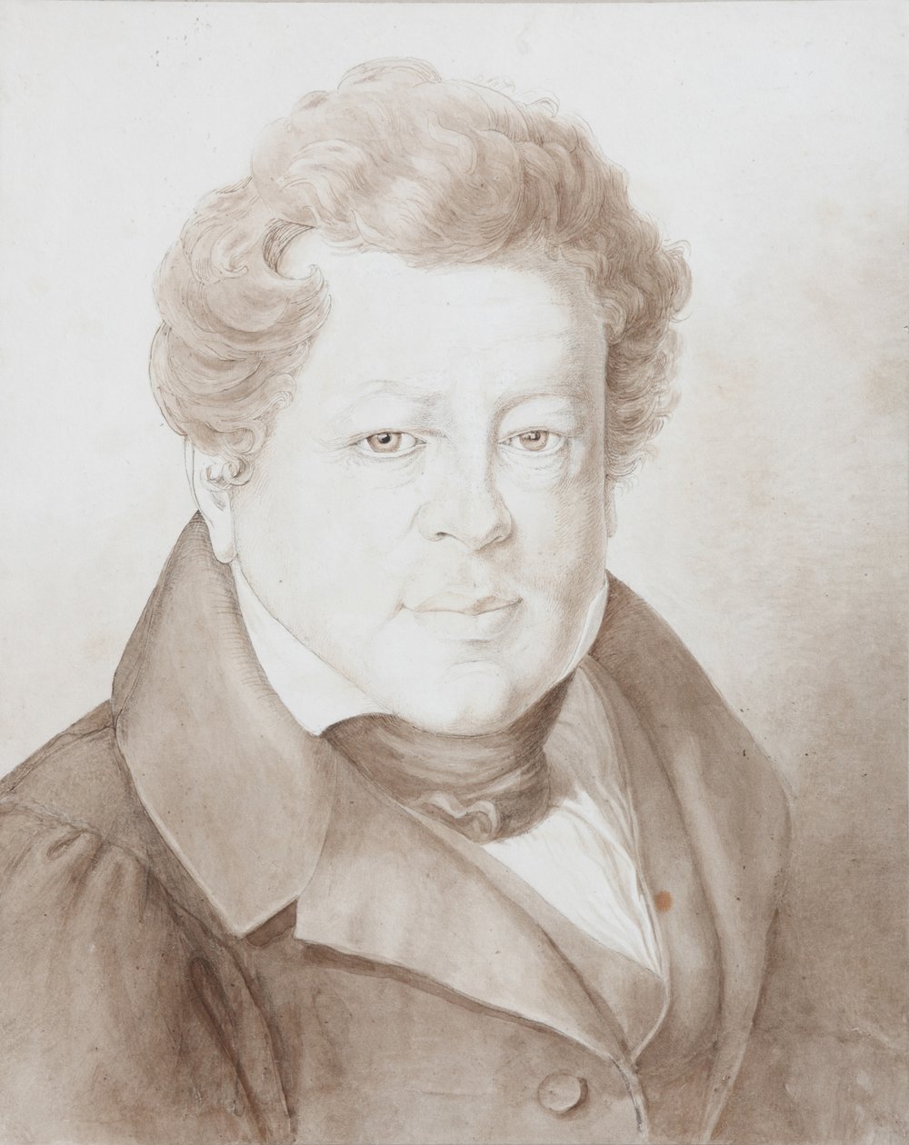 Portret Aleksandra Iwanowicza Turgieniewa 1784-1845, 1833 autorstwa Georg Christian August Kestner
