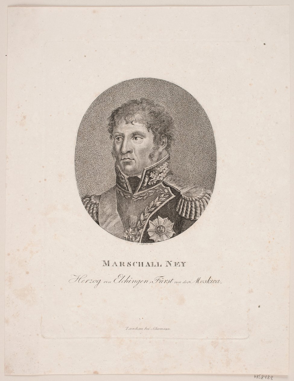 Marszałek Ney autorstwa Georg Christian Schule