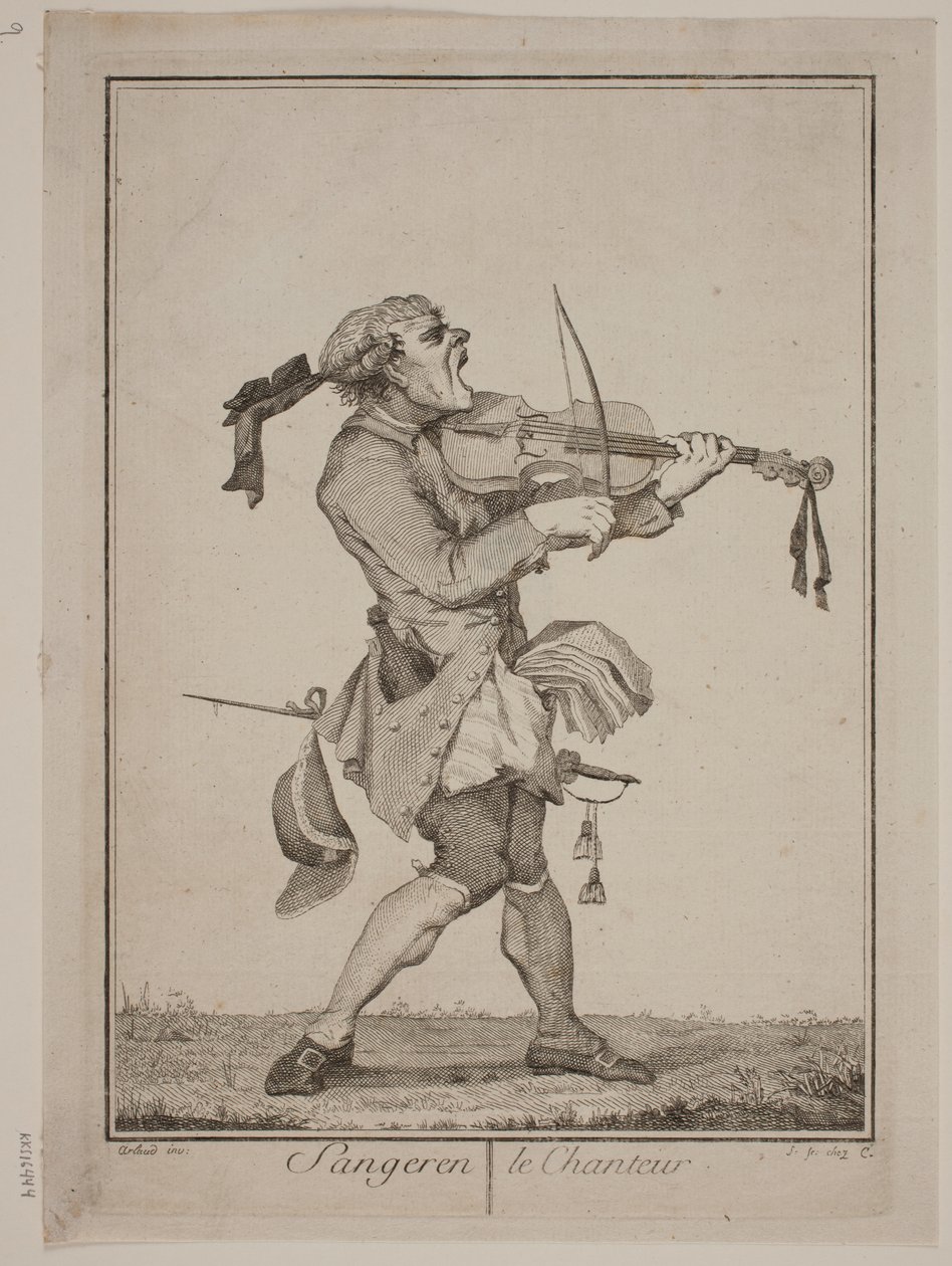 "Wokalista" autorstwa Georg Christian Schule