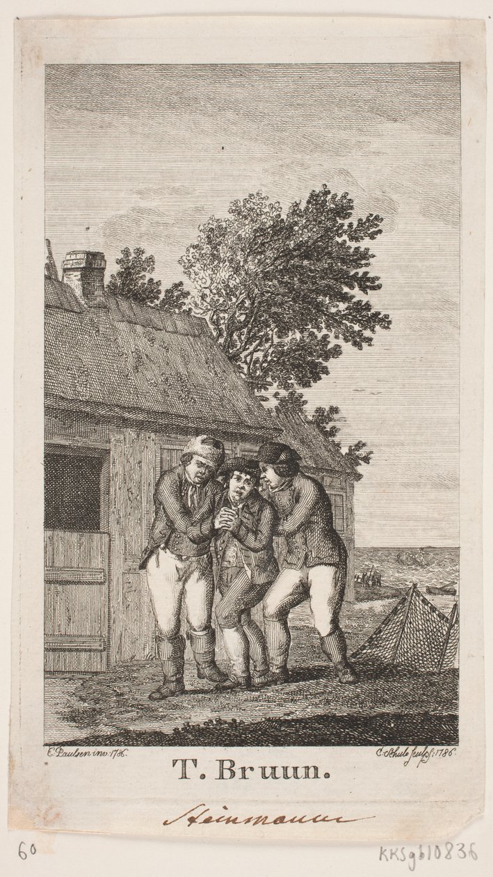T. Bruun autorstwa Georg Christian Schule