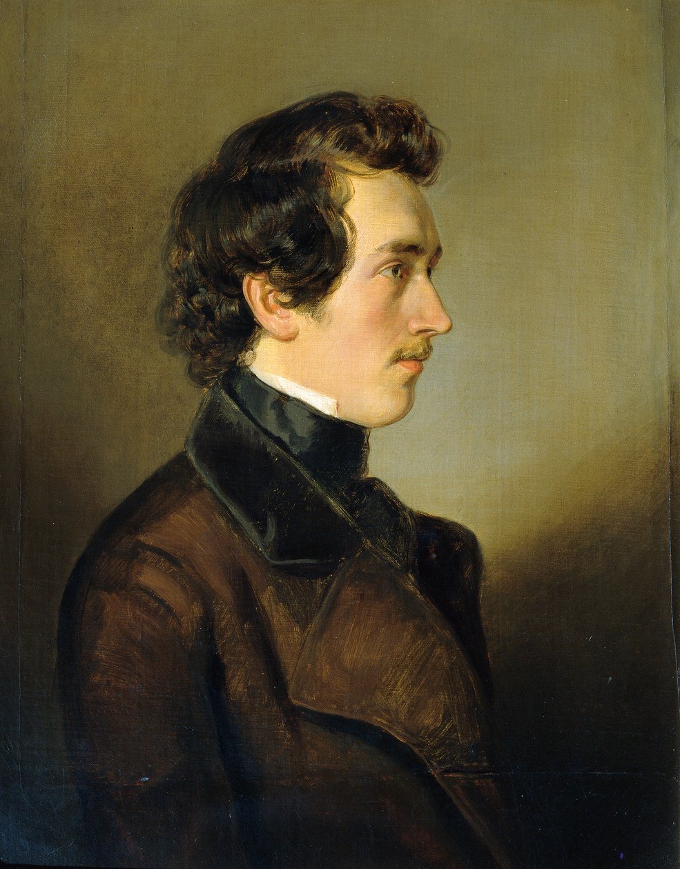 Malarz Leopold Brunner Starszy Młodszy autorstwa Georg Decker