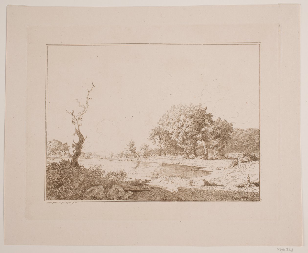 Krajobraz autorstwa Georg Emil Libert