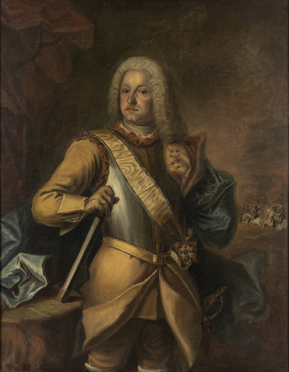 Generał porucznik Axel Erik Roos autorstwa Georg Engelhard Schröder