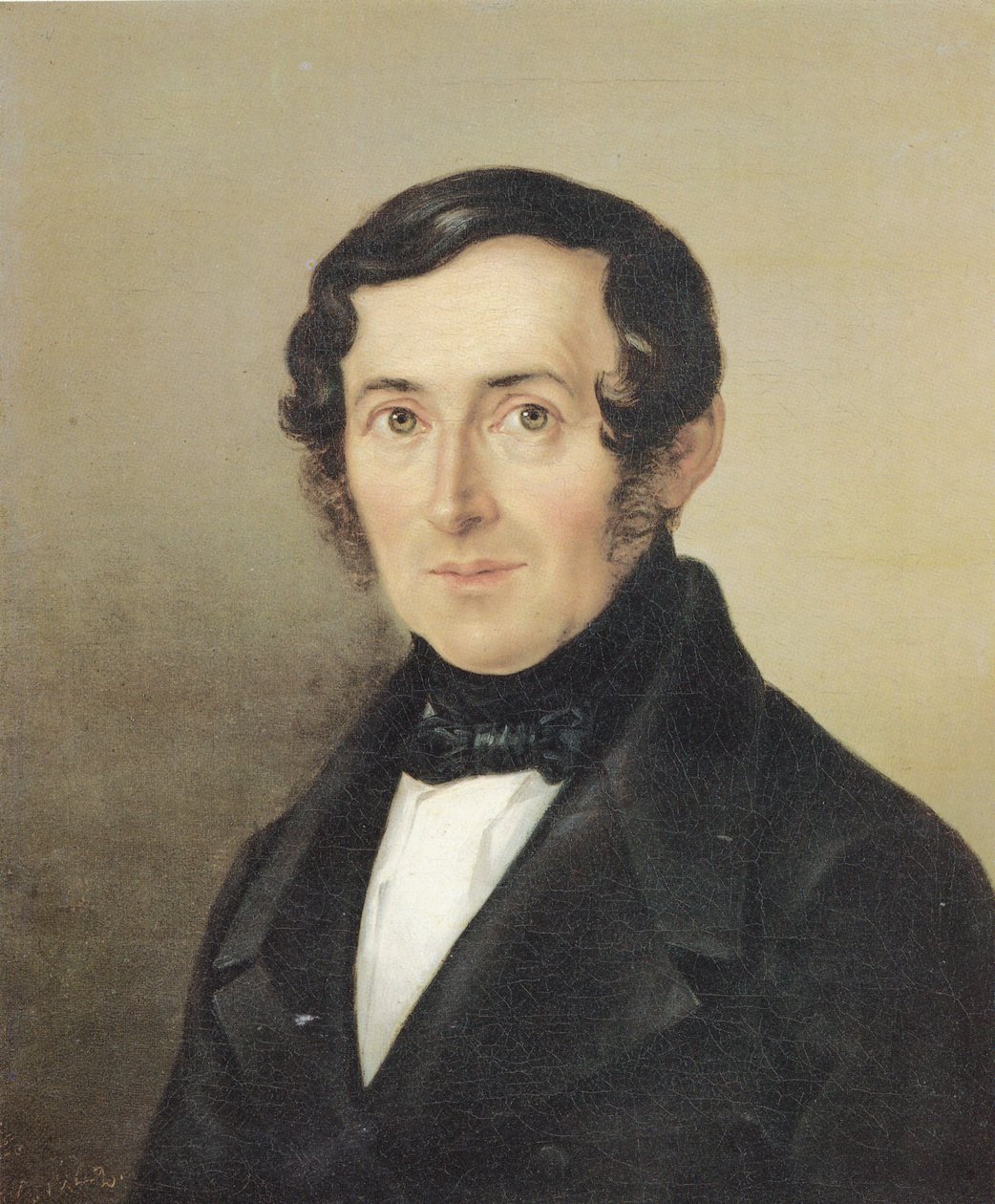 Niemiecki: Portret Gottloba Ehrenfrieda Dietricha Portret rektora Gottloba Ehrenfrieda Dietricha autorstwa Georg Friedrich Kersting