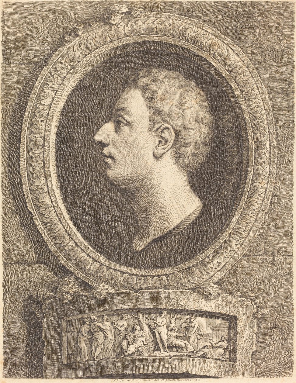 Francesco Algarotti autorstwa Georg Friedrich Schmidt