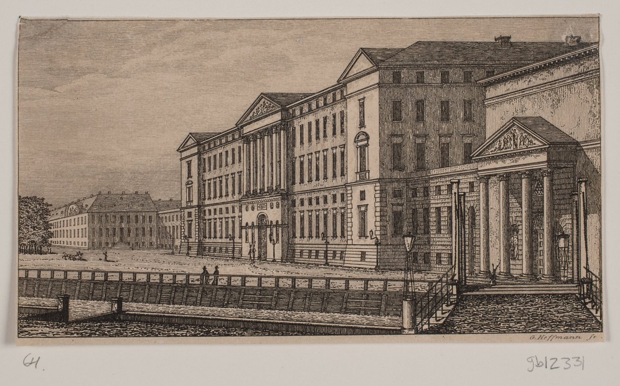 Zamek Christiansborg autorstwa Georg Hoffmann